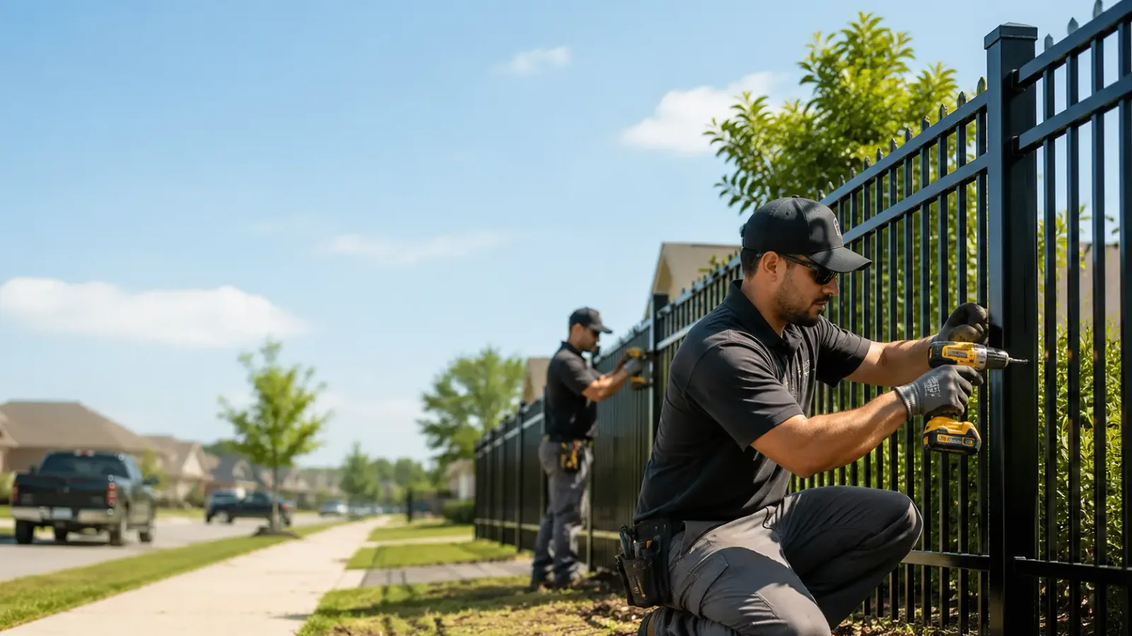 Metal Fence Installation in Caldwell, OH